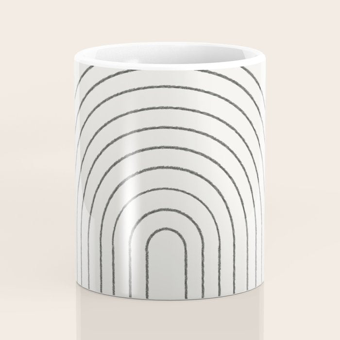 Green and Black Composition Coffee Mug Gallery Image 4