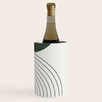 Green and Black Composition Wine Chiller Gallery Image 3