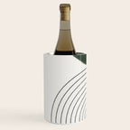Green and Black Composition Wine Chiller Gallery Image 2