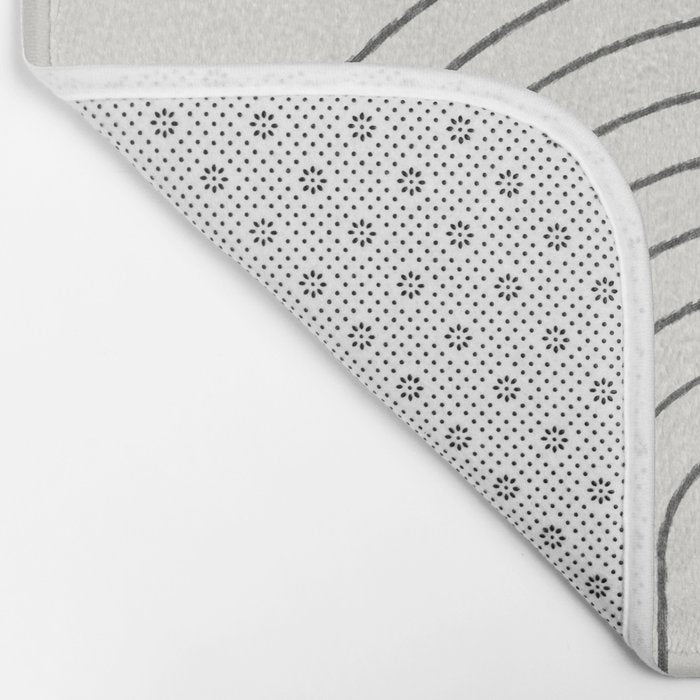 Green and Black Composition Bath Mat Gallery Image 2