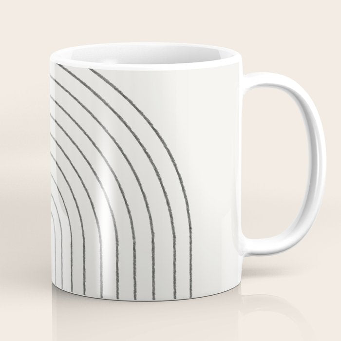 Green and Black Composition Coffee Mug Gallery Image 1