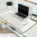 Green and Black Composition Desk Mat Gallery Image 2