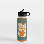 Catch the Lucky Wave 01 Water Bottle Gallery Image 1