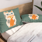 Catch the Lucky Wave 01 Pillow Sham Gallery Image 2