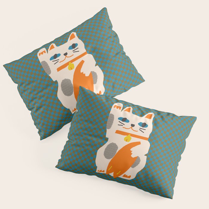 Catch the Lucky Wave 01 Pillow Sham Gallery Image 3