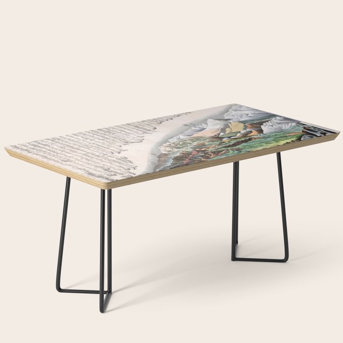 Rivers and Mountains of the World (1829) Coffee Table Gallery Image 1