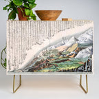 Rivers and Mountains of the World (1829) Credenza Gallery Image 1