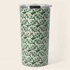 Green Leaf Motif Travel Mug Gallery Image 1