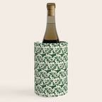 Green Leaf Motif Wine Chiller Gallery Image 2