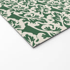 Green Leaf Motif Welcome Mat Gallery Image 2