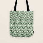 Green Leaf Motif Tote Bag Gallery Image 1