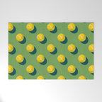 BALLS Tennis - grass court - pattern Welcome Mat Gallery Image 1