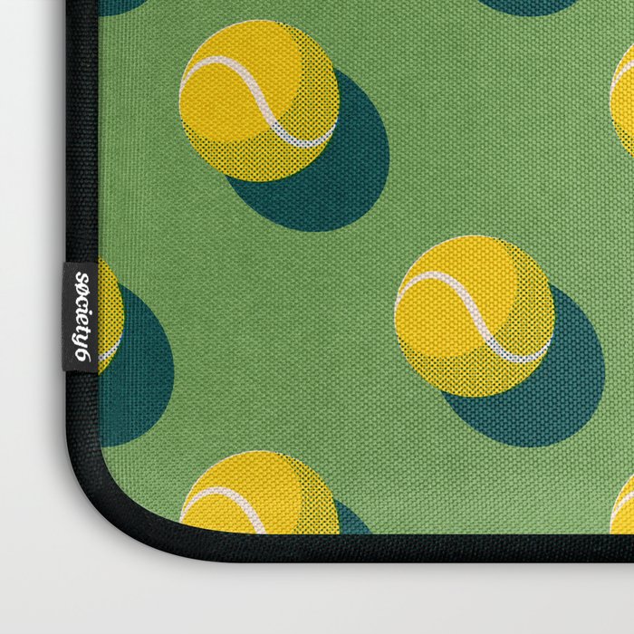 BALLS Tennis - grass court - pattern Laptop Sleeve Gallery Image 3
