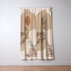 Minimal Abstract Art Landscape 15 Window Curtain Gallery Image 3