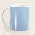 Blue Bell light pastel solid color Coffee Mug Gallery Image 3
