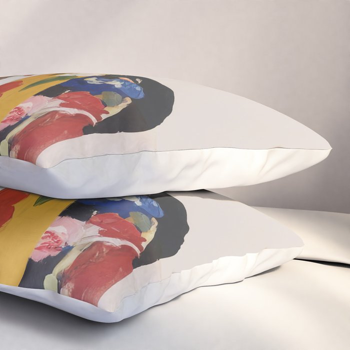 Floral Gaze Portrait Pillow Sham Gallery Image 3