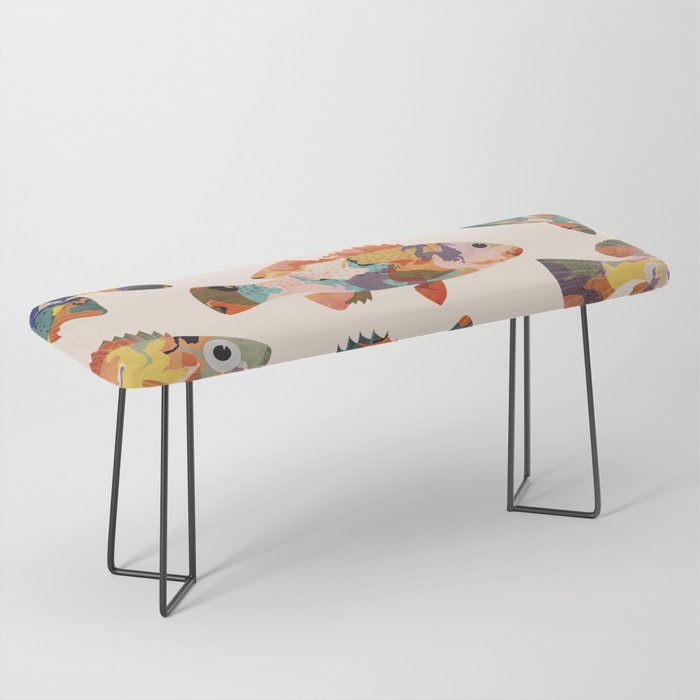 Colorful fish Bench Gallery Image 1