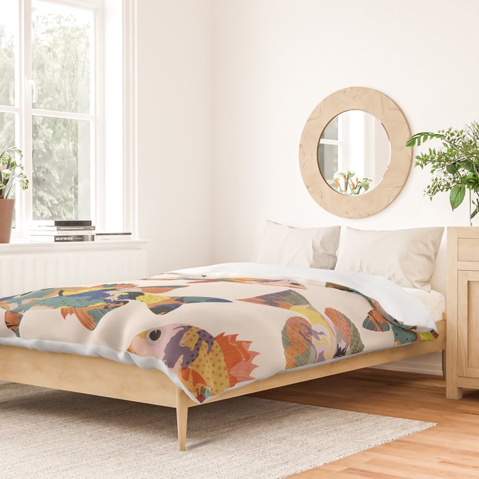Colorful fish Duvet Cover Gallery Image 2