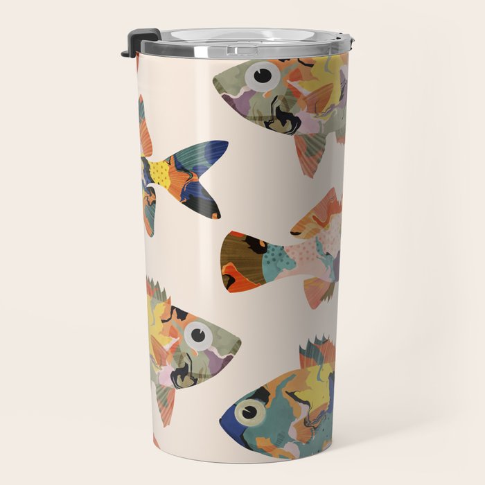 Colorful fish Travel Mug Gallery Image 3