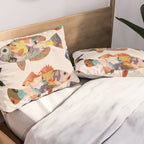 Colorful fish Pillow Sham Gallery Image 2
