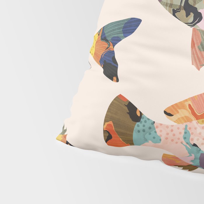 Colorful fish Pillow Sham Gallery Image 4