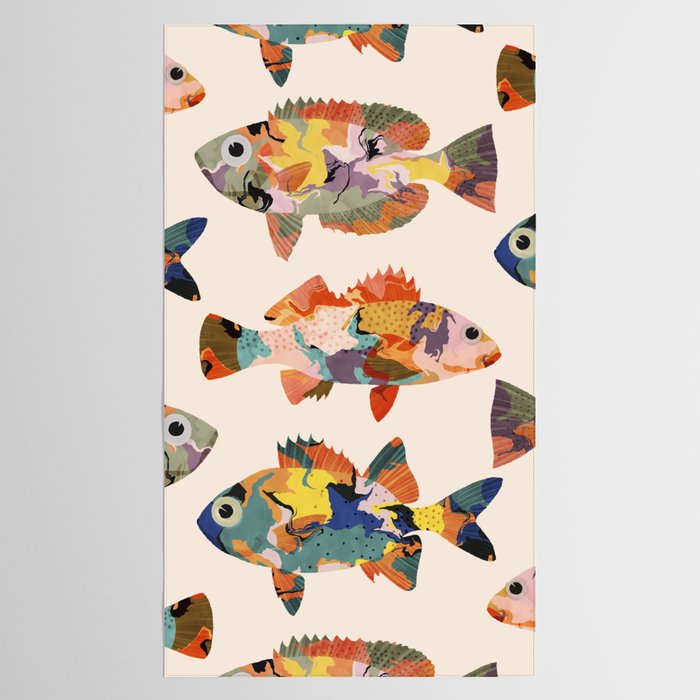 Colorful fish Tablecloth Gallery Image 2