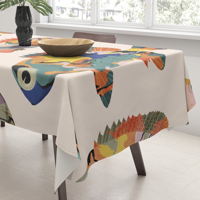 Colorful fish Tablecloth Gallery Image 3