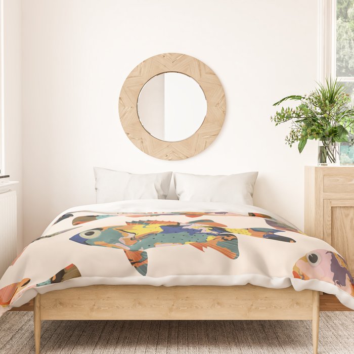 Colorful fish Duvet Cover Gallery Image 3