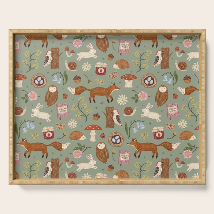 Woodsy Walk Serving Tray Gallery Image 1