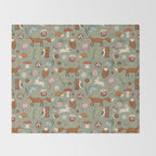 Woodsy Walk Throw Blanket Gallery Image 2