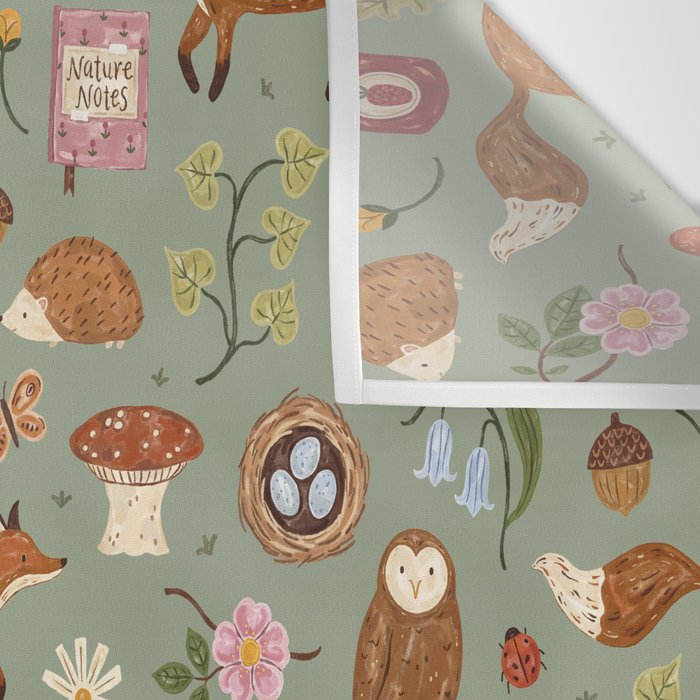 Woodsy Walk Wall Tapestry Gallery Image 3
