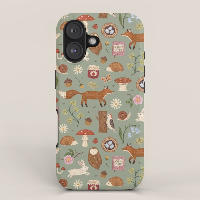 Woodsy Walk iPhone Case Gallery Image 1