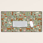 Woodsy Walk Desk Mat Gallery Image 1
