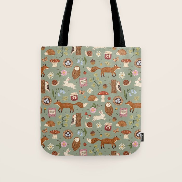 Woodsy Walk Tote Bag Gallery Image 1