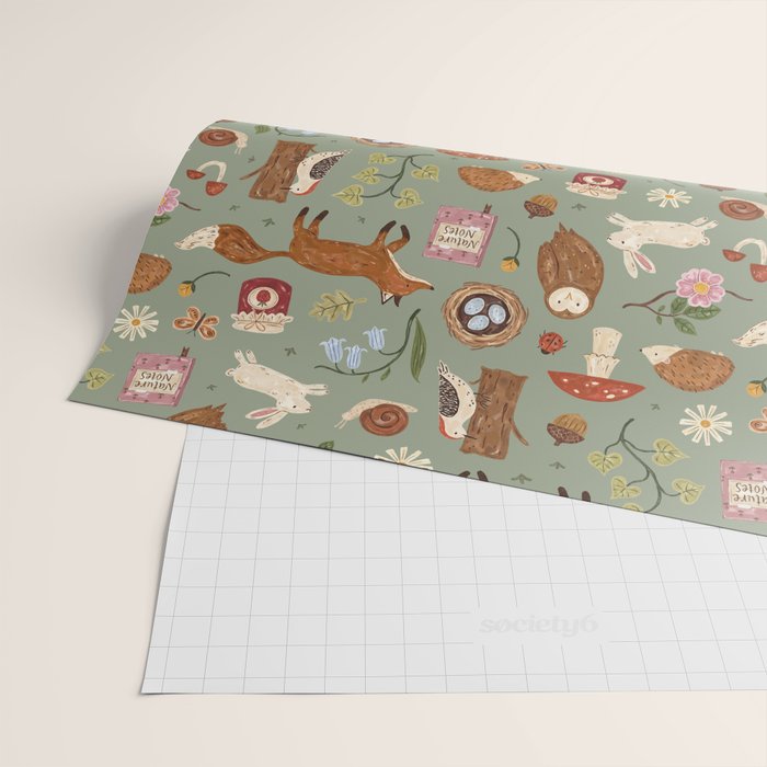 Woodsy Walk Wrapping Paper Gallery Image 2