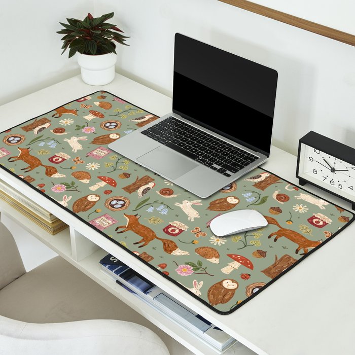 Woodsy Walk Desk Mat Gallery Image 2