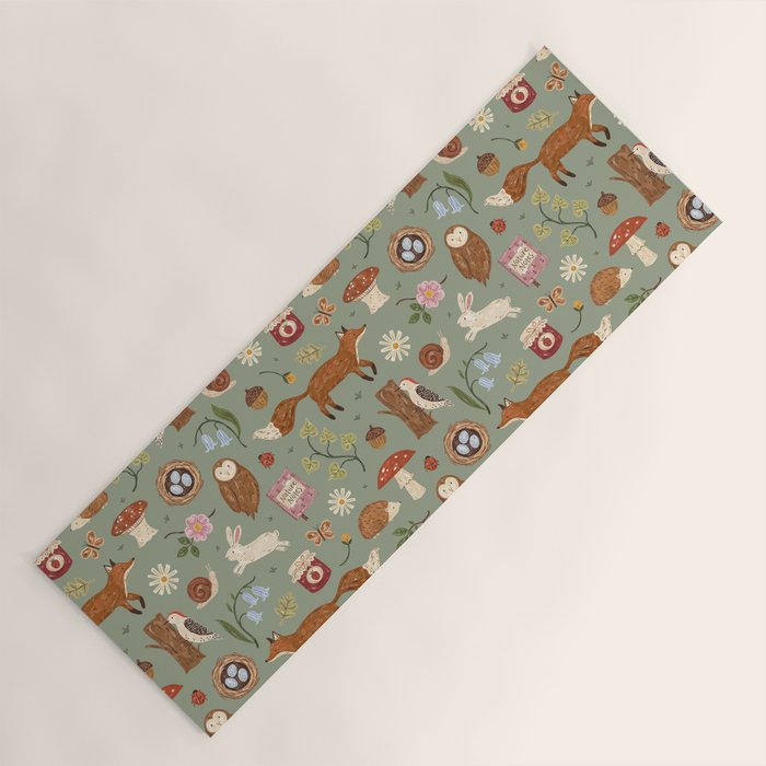 Woodsy Walk Yoga Mat Gallery Image 1