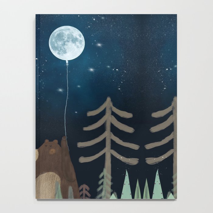 the moon balloon Notebook Gallery Image 4