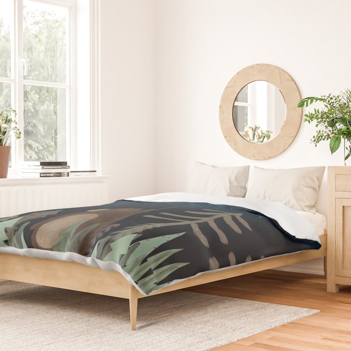 the moon balloon Duvet Cover Gallery Image 2
