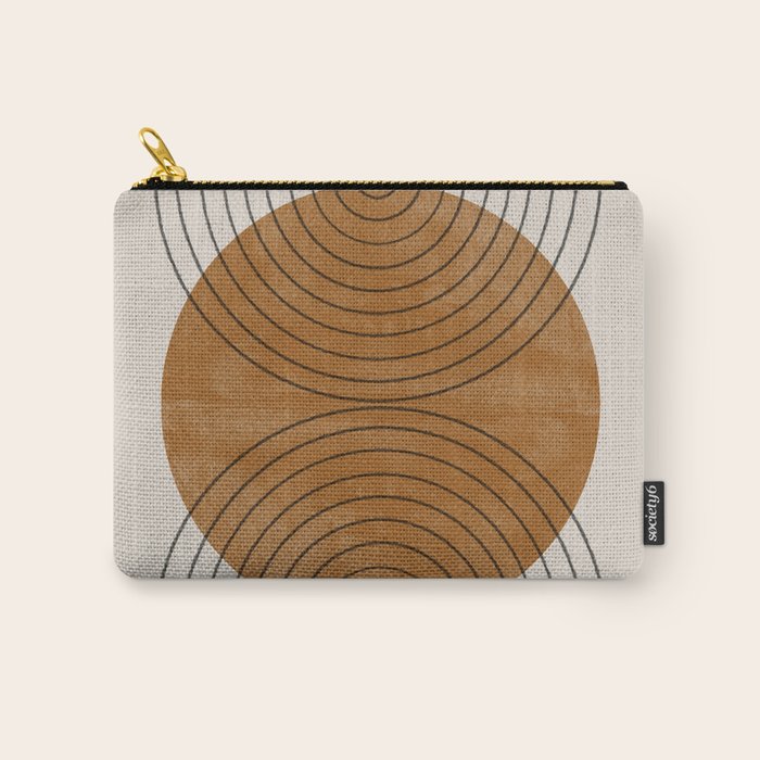 Perfect Touch  Mid Century Modern Carry All Pouch Gallery Image 1