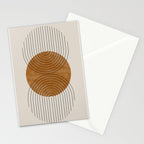 Perfect Touch  Mid Century Modern Stationery Card Gallery Image 2