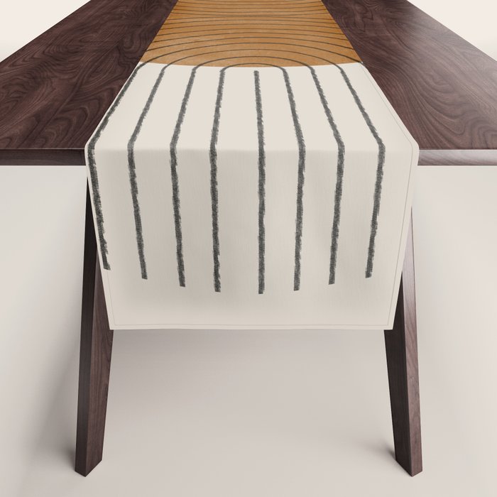 Perfect Touch  Mid Century Modern Table Runner Gallery Image 1