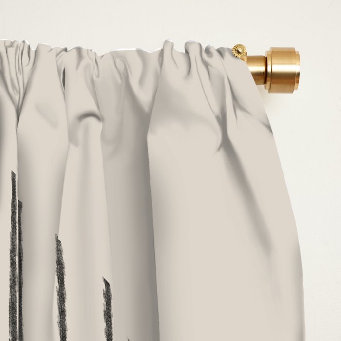 Perfect Touch  Mid Century Modern Window Curtain Gallery Image 2