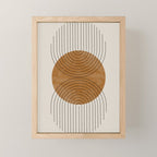 Perfect Touch  Mid Century Modern Mini Art Print Gallery Image 1