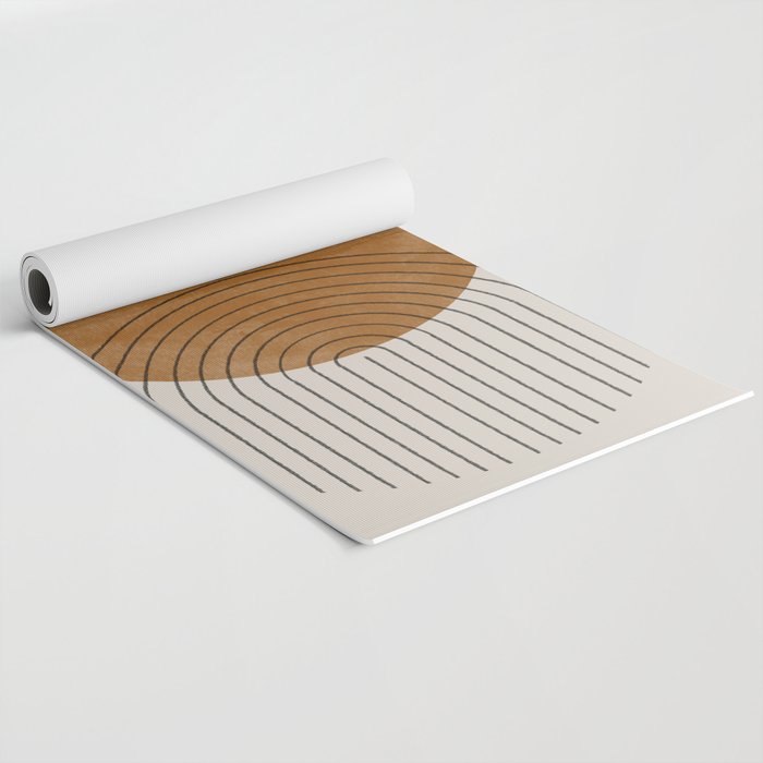 Perfect Touch  Mid Century Modern Yoga Mat Gallery Image 2