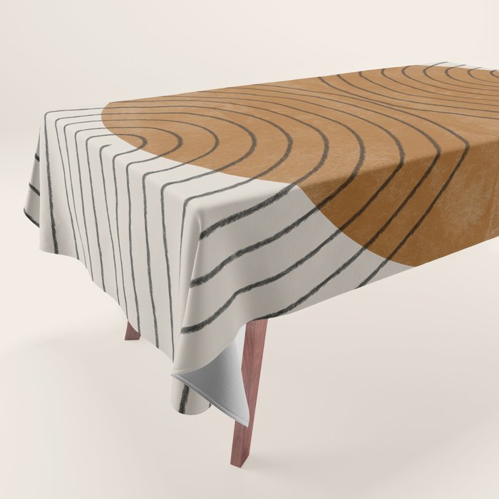 Perfect Touch  Mid Century Modern Tablecloth Gallery Image 1