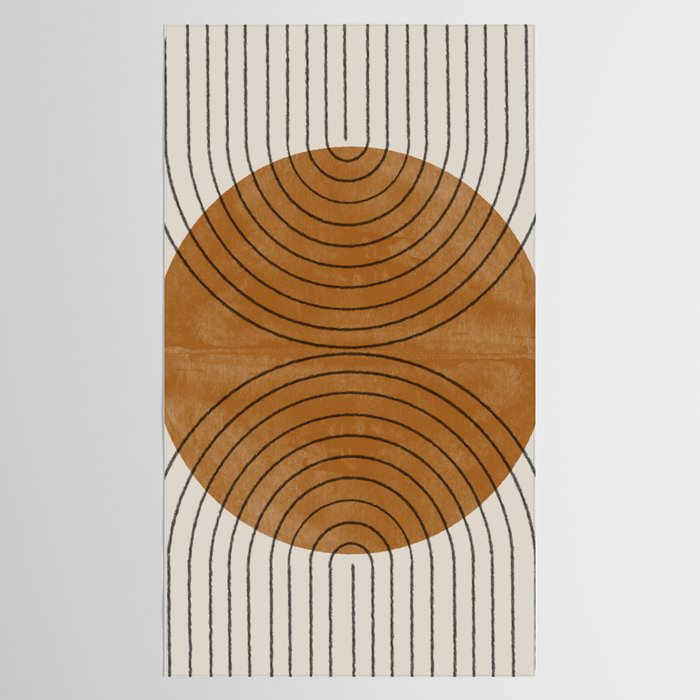 Perfect Touch  Mid Century Modern Tablecloth Gallery Image 2