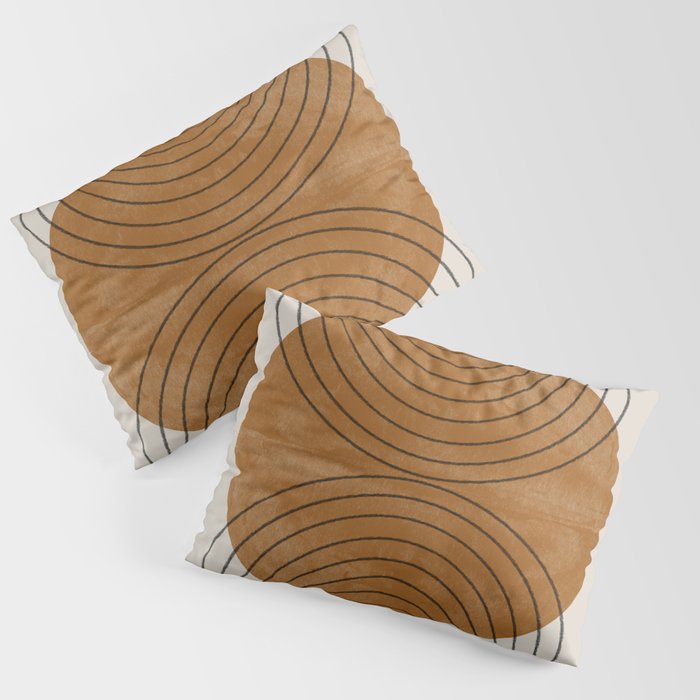 Perfect Touch  Mid Century Modern Pillow Sham Gallery Image 3