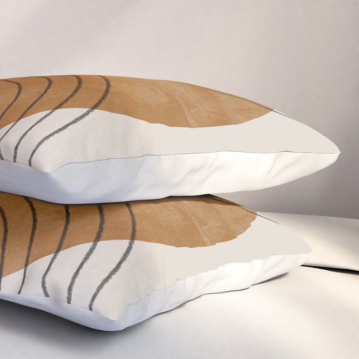 Perfect Touch  Mid Century Modern Pillow Sham Gallery Image 3