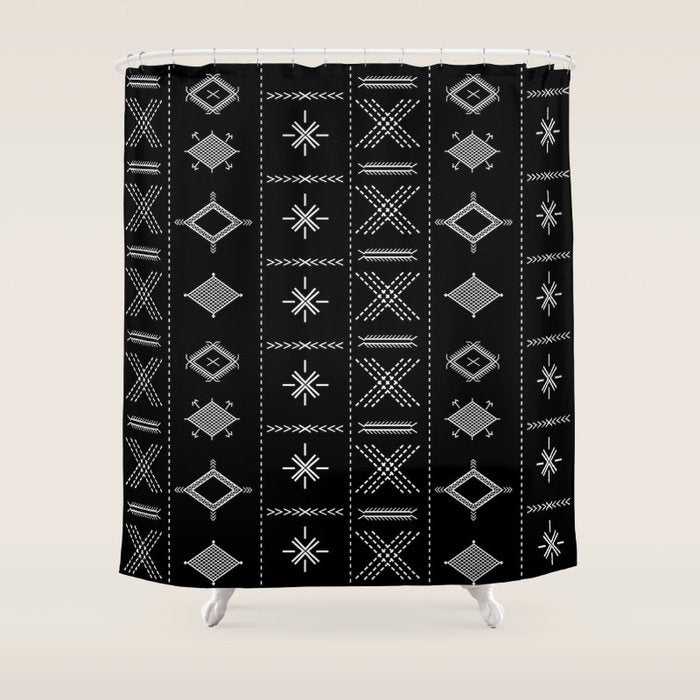 UrbanNesian Malu Shower Curtain Gallery Image 1